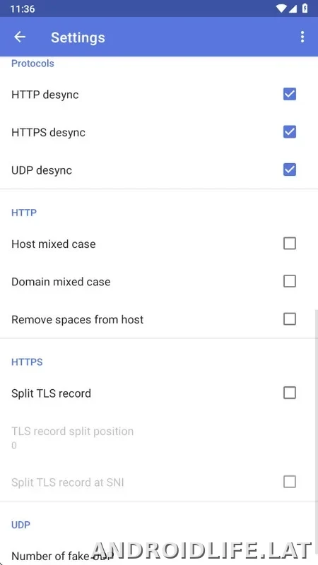 ByeByeDPI скриншот 5