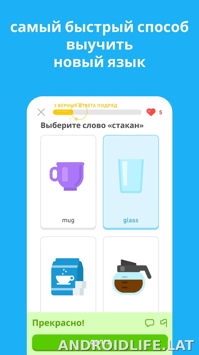 Дуолинго скриншот 5