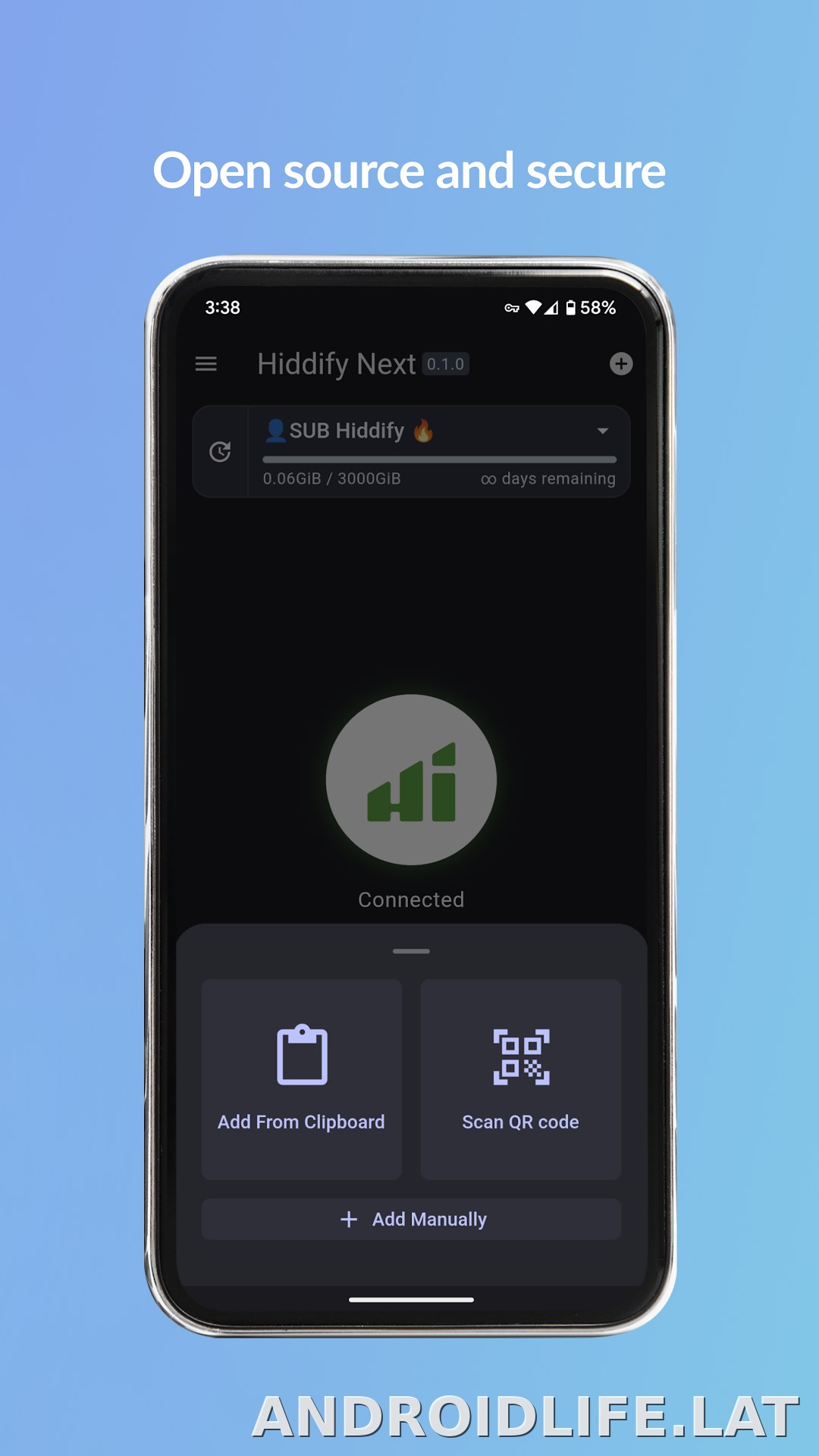 Hiddify скриншот 4