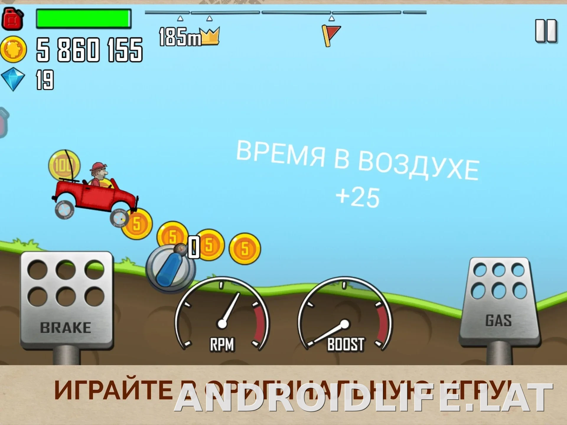 Hill Climb Racing скриншот 5