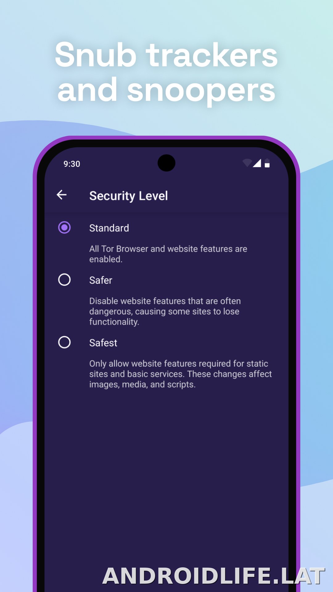 Tor Browser скриншот 4